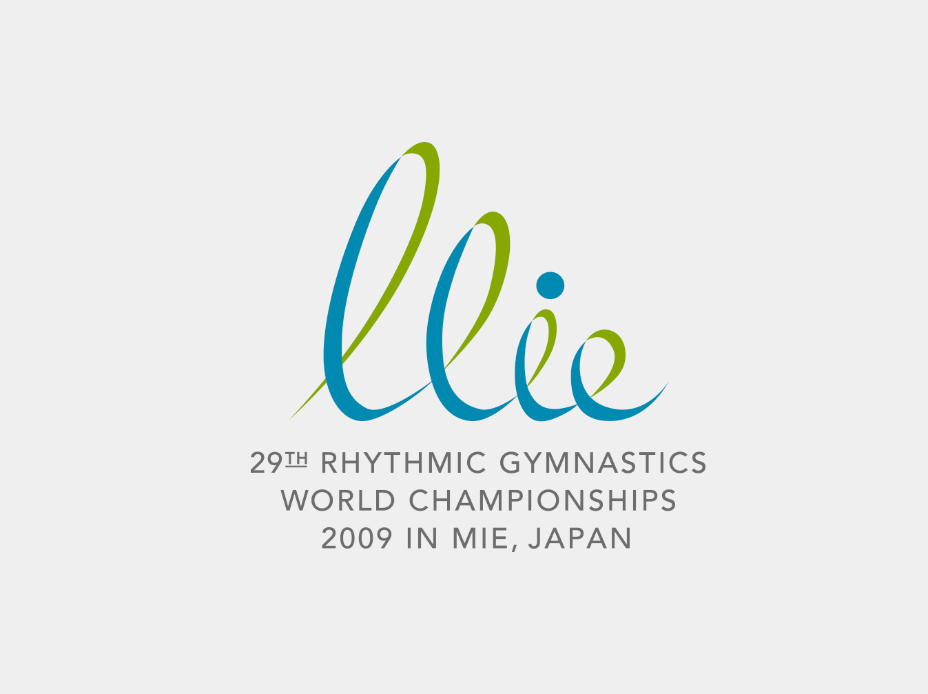 スポーツ大会のロゴデザイン 第29回世界新体操選手権三重大会 Riskybrand Inc